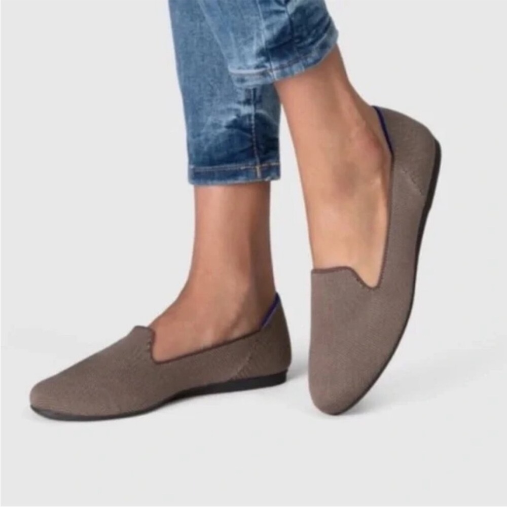 Rothy's the Loafer Flats in Mocha